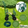 Schlauchwagen Basic 4 Räder 95,5 x 58 cm Stahl, für 50 m Produktbild-Vorschau 6