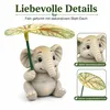 Cartoon Tier Regenschirm Dekofigur aus Harz, Garten- und Produktbild-Vorschau 4