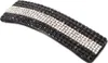 Metal Haarklammer Strass in der Farbe Schwarz Silber Produktbild-Vorschau 1