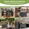 Profi Grillwagen mit Edelstahl-Arbeitsplatte & Unterschrank Produktbild-Vorschau 10