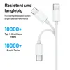 USB-C auf USB-C 60W Schnellladekabel 1 m – Daten- & Produktbild-Vorschau 3
