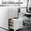 bümö office Standcontainer - mit Hängeregistratur - Griff: Produktbild-Vorschau 5