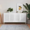 vidaXL Ante per armadio con design a lamelle, 4 pezzi, Anteprima dell’immagine prodotto 2