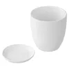 Blumentopf Blumenübertopf Weiss Blumenschale mit Produktbild-Vorschau 4