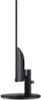 Side view of a black computer monitor on a stand. Produktbild-Vorschau