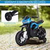 HOMCOM Moto électrique pour Enfants de 3-6 ans 25 W 6 V 3 Voir les images du produit 4