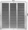 Krata wentylacyjna 600 x 600 mm - Aluminium - Ochrona przed Podgląd zdjęcia produktu 2