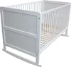 Kinderbett Juniorbett Beistellbett Wiege 140x70cm 4in1 weiß Produktbild-Vorschau 2