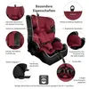 XOMAX HC02S Kindersitz ISOFIX 9–36kg Gruppe 1/2/3 | ECE Produktbild-Vorschau 10