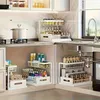 2 Stück Küchen Organizer, unter Waschbecken Regal, Produktbild-Vorschau 2