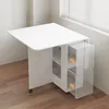 Mondeer Table à manger avec 4 tabourets Peu encombrante Voir les images du produit 5
