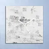 Deko Glasuhr Wanduhr 30x30 Sauen Kunst Quarz Küchenuhr Produktbild-Vorschau 1