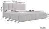 GrainGold Polsterbett Cloud 160x200 cm - Bett 160x200, Produktbild-Vorschau 7