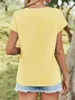 Sommerliches Damen-T-Shirt, Kurzarm, Rundhalsausschnitt, Produktbild-Vorschau 2