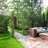 Relaxdays Rosenbogen, Metall, Torbogen Garten, HxBxT: 224 x Produktbild-Vorschau 5