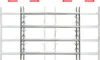 Grate per Finestre Regolabili 4 Barre Trasversali 1000-1500 Anteprima dell’immagine prodotto 1