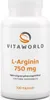 Vitaworld L-Arginine 750 mg | 100 gélules | arginine très Voir les images du produit 1