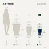 Provencelia ARTHUR donica ogrodowa ceramiczna, Podgląd zdjęcia produktu 2