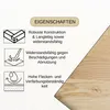 COUCHTISCH Eichenholz vollmassiv rund Naturbelassenen Produktbild-Vorschau 4