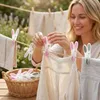 Relaxdays, set di 75 mollette per bucato, impugnatura Anteprima dell’immagine prodotto 2
