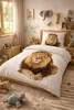 Sognamo Bio-Baumwollbettwäsche 135x200 cm – Design "George" Produktbild-Vorschau 9