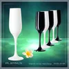 PLATINUX Schwarze & Weiße stabile Sektgläser Glas Produktbild-Vorschau 7