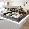 Sweiko Polsterbett 180 x 200 cm, ohne Kopfteil, mit Produktbild-Vorschau 1