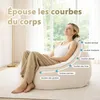 Pouf géant pour adulte, rembourrage en mousse déchiquetée, Voir les images du produit 3
