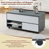Sweiko 100x98x65cm Couchtisch Höhenverstellbarer Produktbild-Vorschau 8