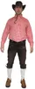 Trachten lederhose Knielederhose Rindsvelour Dunkelbraun, Produktbild-Vorschau 2