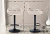 Barhocker Lazio Samt schwarz creme Produktbild-Vorschau 7