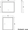 LED Badspiegel Badezimmerspiegel 90x70 mit Beleuchtung Produktbild-Vorschau 7