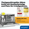 Exquisit Geschirrspüler GSP5206-030D silber | Spülmaschine Produktbild-Vorschau 2