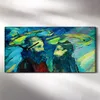 Wanduhr Leinwand Bild Uhr Geräuschlos 60x30 Foto Bibel Produktbild-Vorschau 2