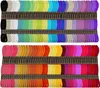 Curtzy Stickgarn Baumwolle Nähgarn Set (100 Stk) – 8m Bunte Produktbild-Vorschau 5