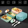 Caliyo Pudełko Śniadaniowe Lunch Box 1550 Ml Szczelne Bez Podgląd zdjęcia produktu 5