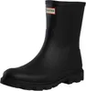 A black Hunter boot is shown against a white background. Produktbild-Vorschau