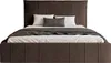 FEDVE Polsterbett Acate aus Velvet 180x200 cm, Braun Produktbild-Vorschau 1