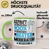 Moderator Geschenk Lustiger Spruch für Moderator Produktbild-Vorschau 3