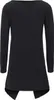 Forplay Langarmshirt Damen Long Asymetric Longsleeve Produktbild-Vorschau 2