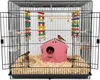 Jungengel Vogelhaus Nistkasten rosa Stecksystem Holz für Produktbild-Vorschau 1