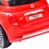 Auto elettrica per bambini Fiat 500 rossa Anteprima dell’immagine prodotto 7