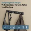 doporro Garderobenhaken Edelstahl, Kleiderhaken Wand mit 5 Produktbild-Vorschau 4