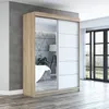Schwebetürenschrank Kleiderschrank GAP 120 cm Schrank Produktbild-Vorschau 1