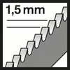 Lame de scie sauteuse PRO Metal curve T118EOF, 83 mm, 5 Voir les images du produit 26