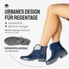 Bottes courtes en caoutchouc pour femmes Ladeheid LA-930 Voir les images du produit 4