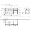 Villeroy & Boch F931GKPC Waschbeckenunterschrank Finion F93 Produktbild-Vorschau 3