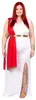 Costume romano plus size Costume di Carnevale plus size in Anteprima dell’immagine prodotto 3