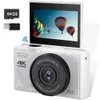 ZELURXX 4K Kamera mit 3-Zoll Flip-Bildschirm, WiFi Produktbild-Vorschau 1