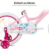 HILAND Vélo d'enfant 18 pouces pour filles avec panier & Voir les images du produit 4